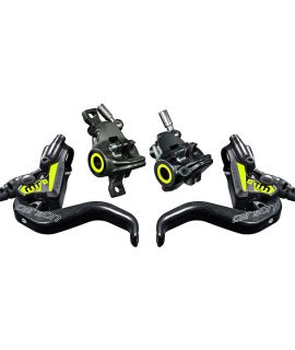 MAGURA BRAKE MT8 RACELINE 1 FINGER HC CARBOLAY LEVER BLADE SUITABLE FOR MOUNTING LEFT OR RIGHT 2.200MM TUBING LENGHT SINGLE BRAKE INCL ACCESSORIES